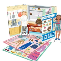 A Day in Paris Paper Doll Set
