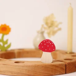 Agaric Toadstool Decorative Figure