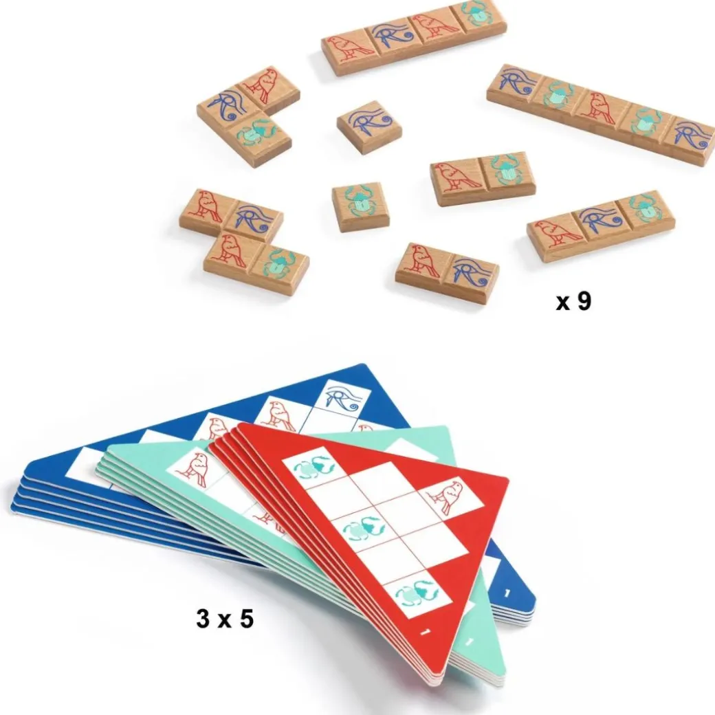 Ancient Egyptian Pyramid Logic Game