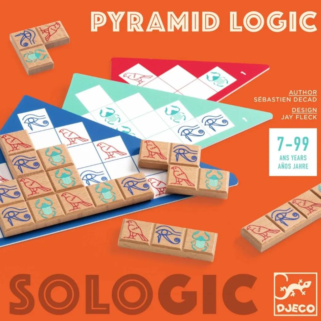 Ancient Egyptian Pyramid Logic Game