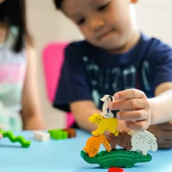 Animal Upon Animal Stacking Game