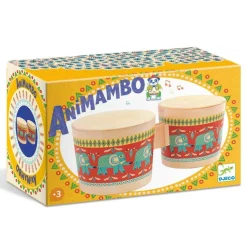 Animambo Bongo Drums Musical Instrument