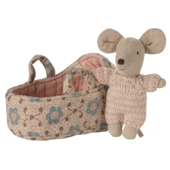 Baby Mouse in Carry Cot