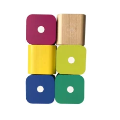 Baby's First Magnetic Blocks - 6-Piece Set