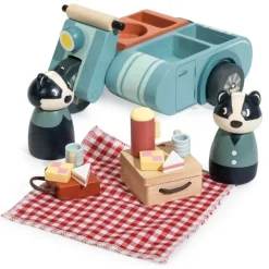 Badger Family Picnic Playset
