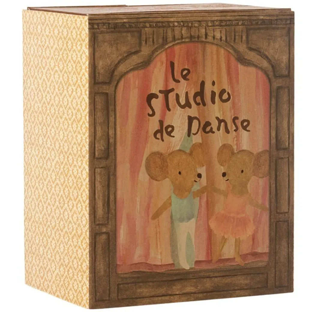Ballet Dance Studio Playset - Little Sister and Little Brother Mice