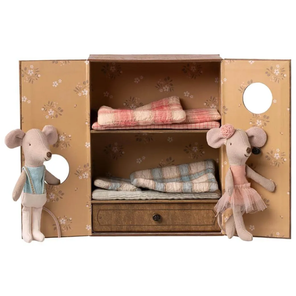 Ballet Dance Studio Playset - Little Sister and Little Brother Mice