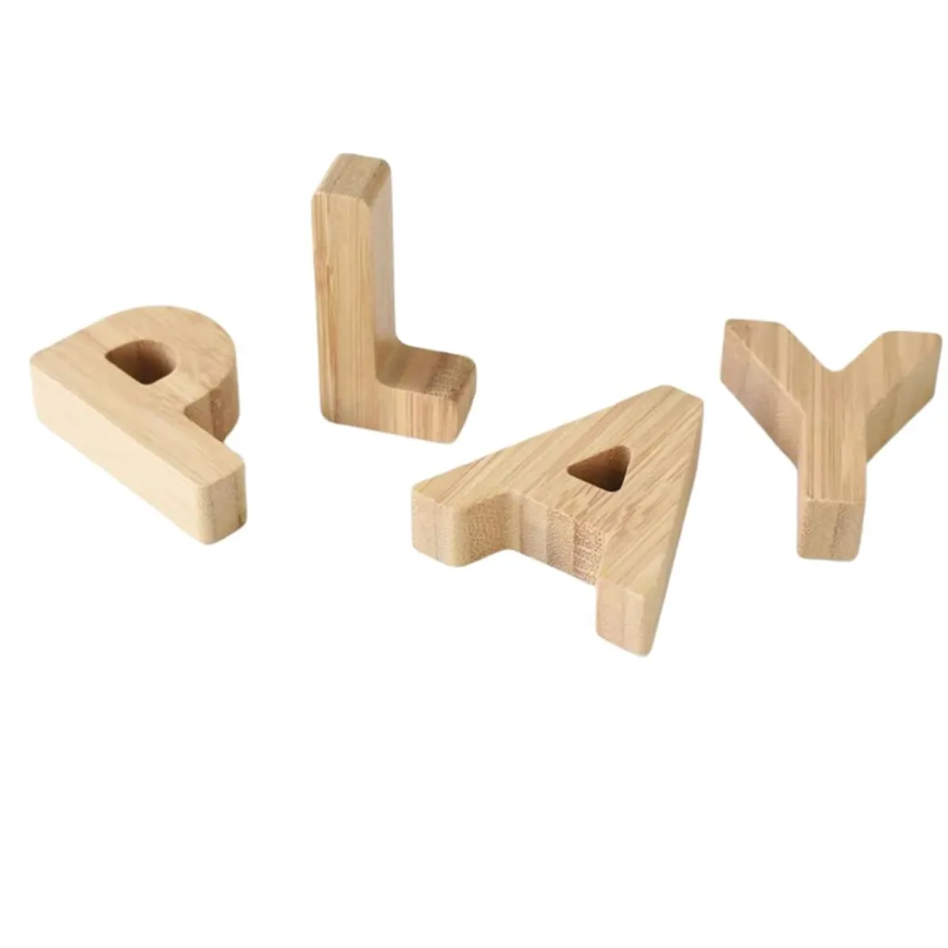 Bamboo Alphabet Set