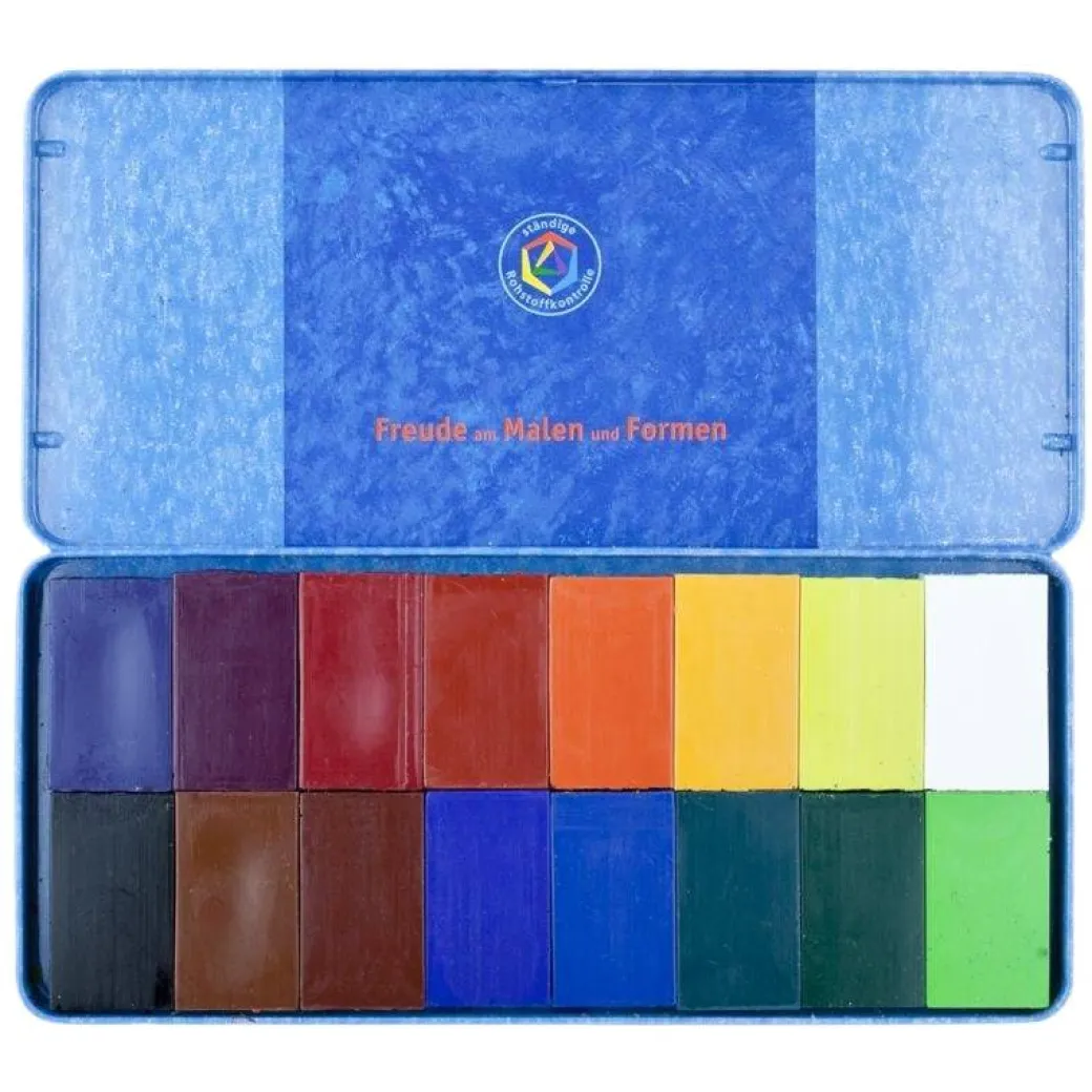 Beeswax Crayons - 16 Blocks