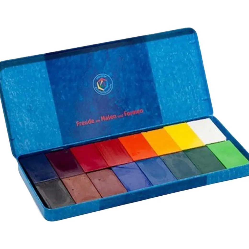 Beeswax Crayons - 16 Blocks
