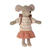 Big Sister Tricycle Mouse - Coral