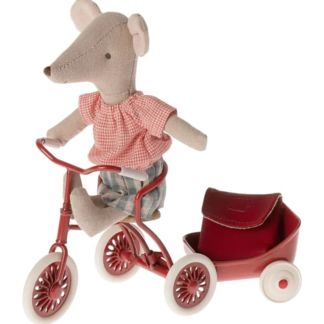Big Sister Tricycle Mouse - Red