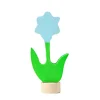 Birthday Ring Decoration - Blue Flower