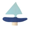 Birthday Ring Decoration - Blue Sailboat