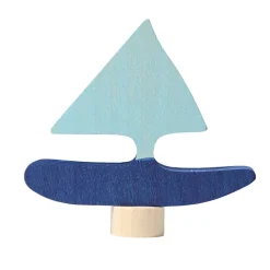 Birthday Ring Decoration - Blue Sailboat