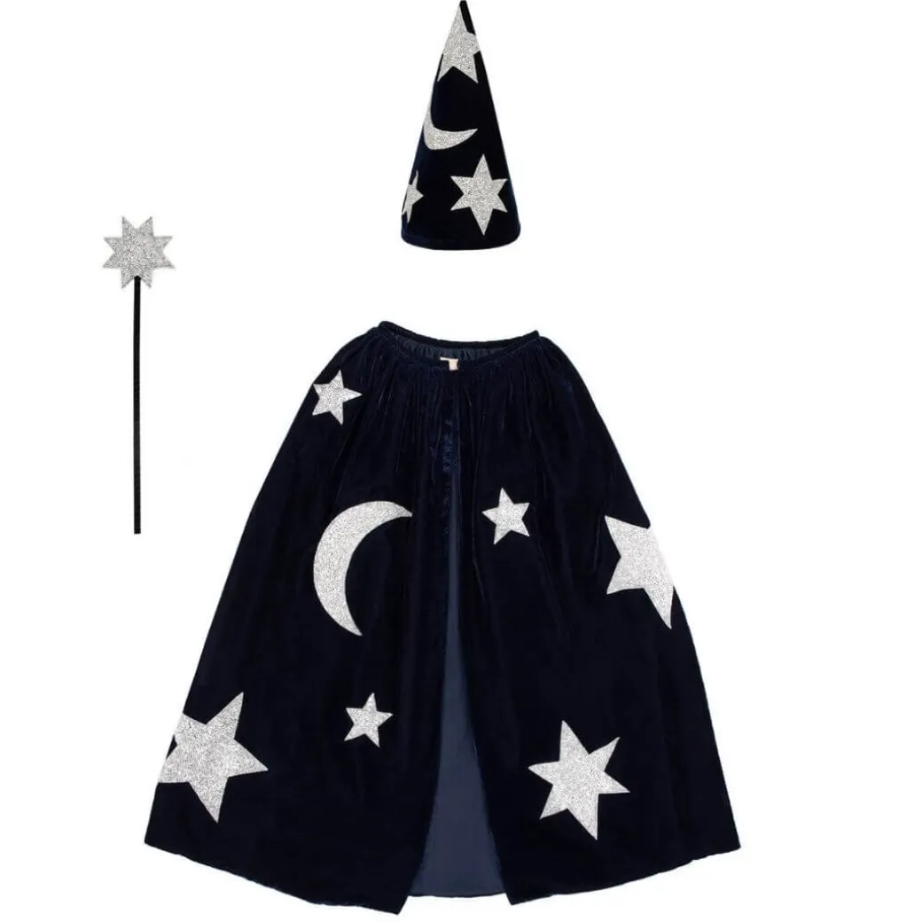 Blue Velvet Wizard Costume