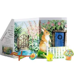 Bunny Rabbit Paper Doll Kit