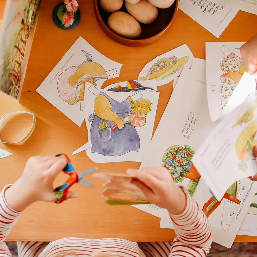 Bunny Rabbit Paper Doll Kit