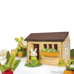 Bunny's Carrot Patch Wooden Playset
