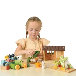 Bunny's Carrot Patch Wooden Playset