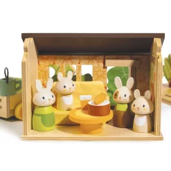 Bunny's Carrot Patch Wooden Playset
