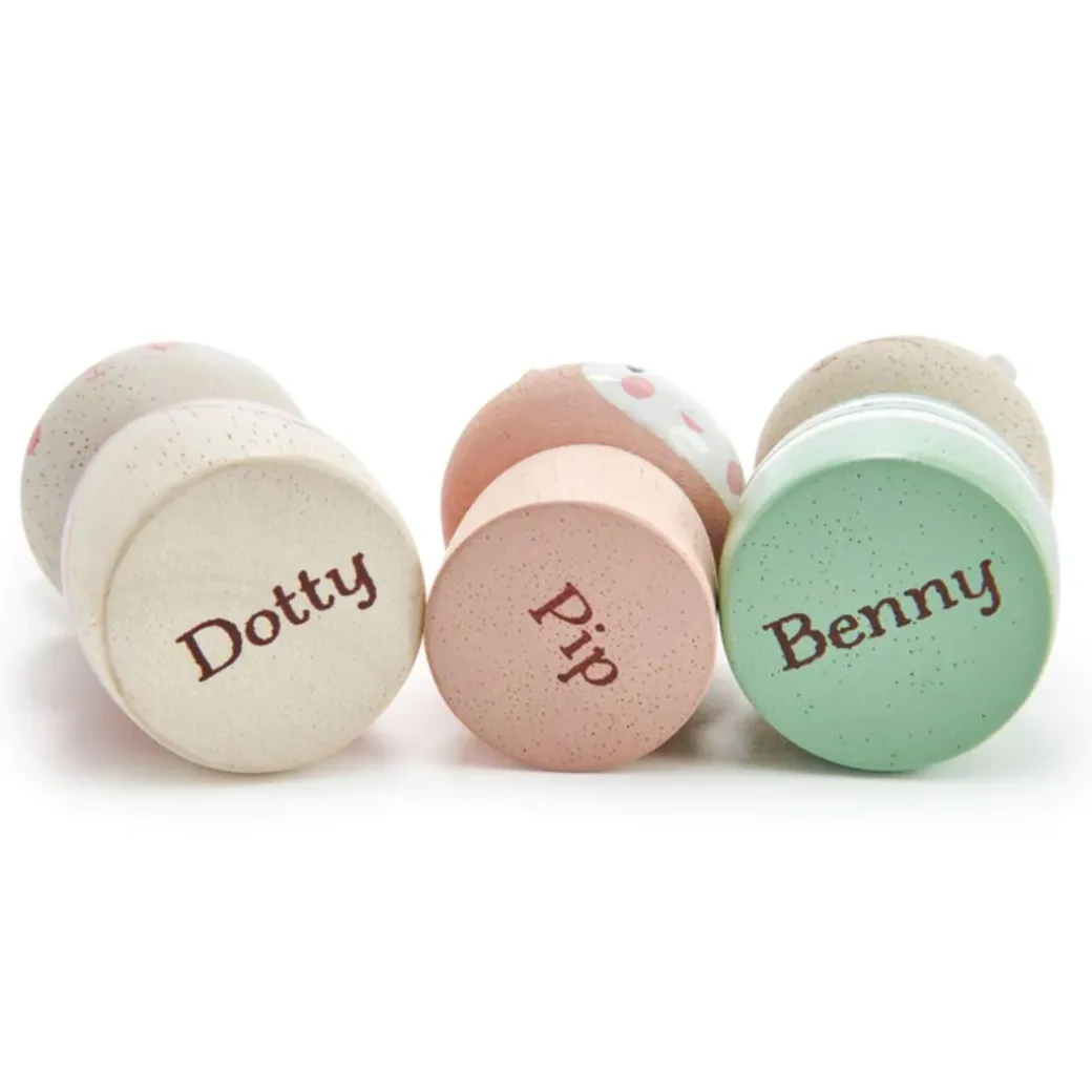 Bunny Tales Wooden Doll Set