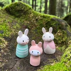 Bunny Tales Wooden Doll Set