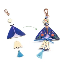 Butterflies DIY Keychain Craft Kit