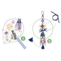 Butterflies DIY Keychain Craft Kit