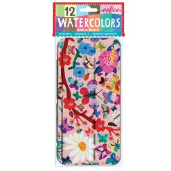 Butterflies Watercolors Tin
