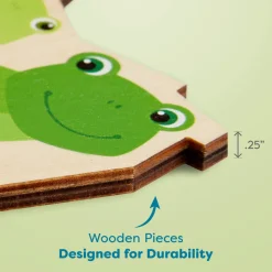 Butterfly 2-in-1 Wooden Puzzle