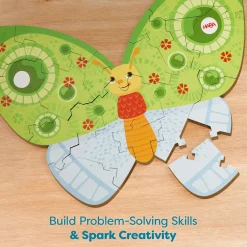 Butterfly 2-in-1 Wooden Puzzle