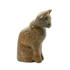 Cat Soapstone Carving Kit