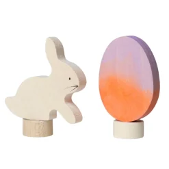 Celebration Ring Decorations - Easter Egg and Bunny