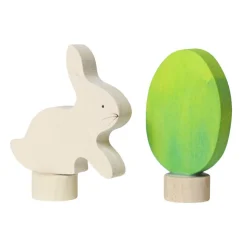 Celebration Ring Decorations - Easter Egg and Bunny