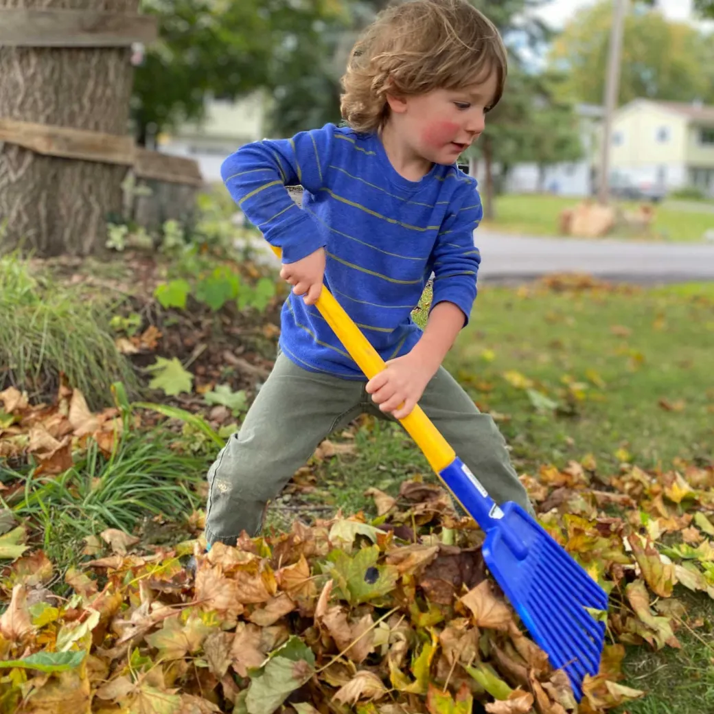 Children's Long Handled Leaf Rake