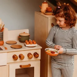 Classic Wooden Play Kitchen