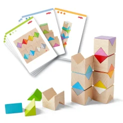 Colorful Triangle Wooden Block Game