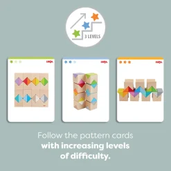 Colorful Triangle Wooden Block Game