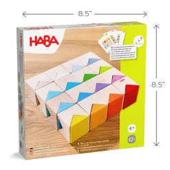 Colorful Triangle Wooden Block Game
