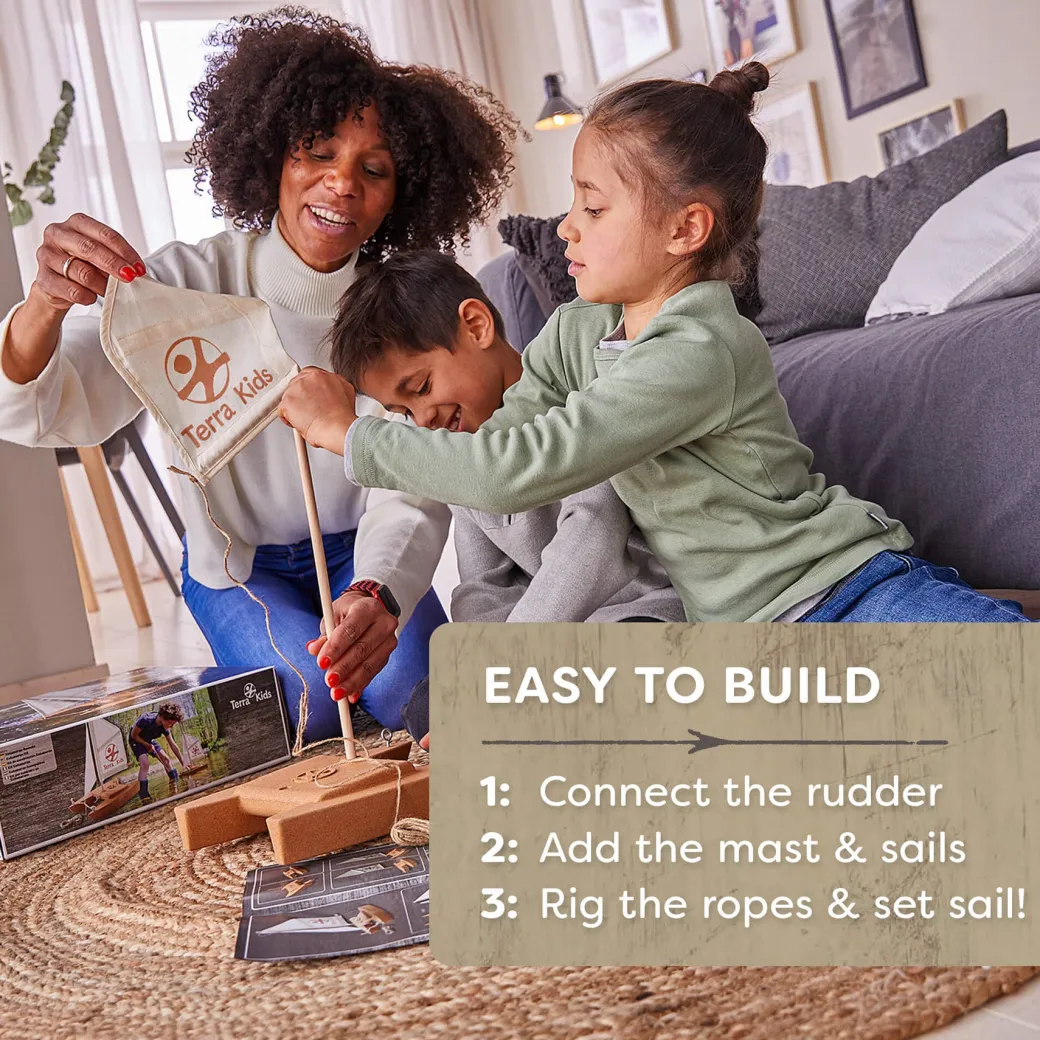 Cork Catamaran DIY Activity Kit