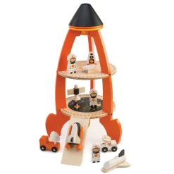 Cosmic Wooden Rocket Play Set