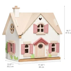 Cottontail Cottage Wooden Dollhouse