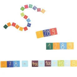 Counting with Colors Wooden Number Chart