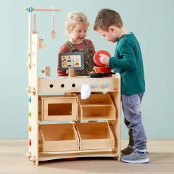 Creative Play 3 in 1 – Play Kitchen, Store & Workshop