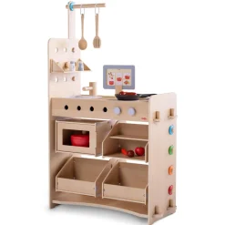 Creative Play 3 in 1 – Play Kitchen, Store & Workshop