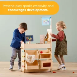 Creative Play 3 in 1 – Play Kitchen, Store & Workshop