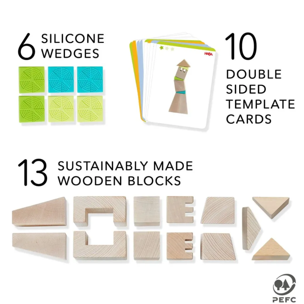 Crooked Tower Wooden Blocks