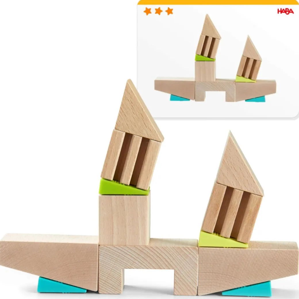 Crooked Tower Wooden Blocks