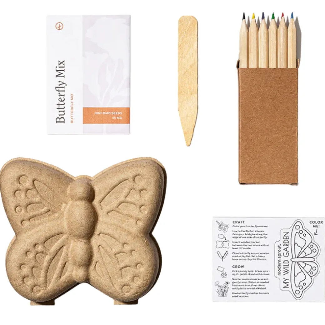 Curious Critter Butterfly Garden Kit